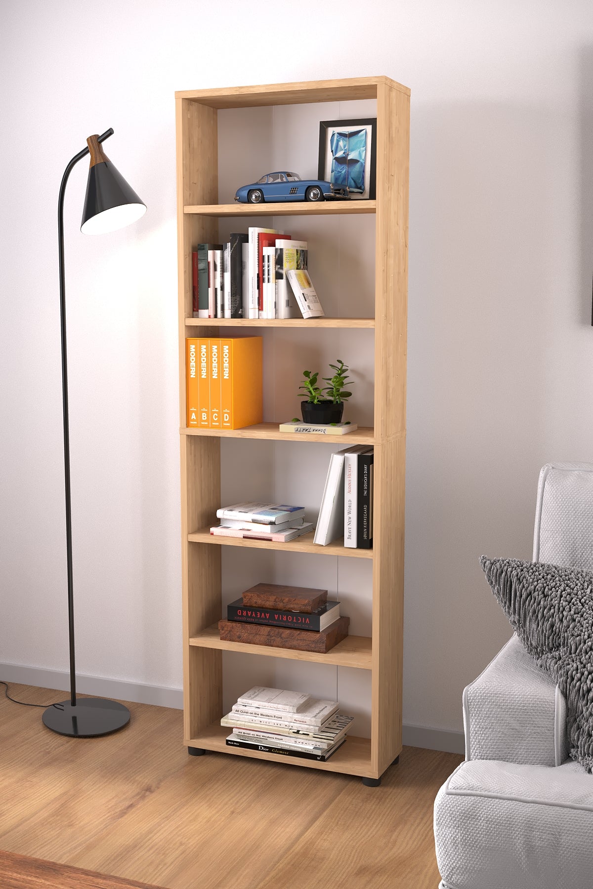 Dulap Deschis Cu 5 Rafturi