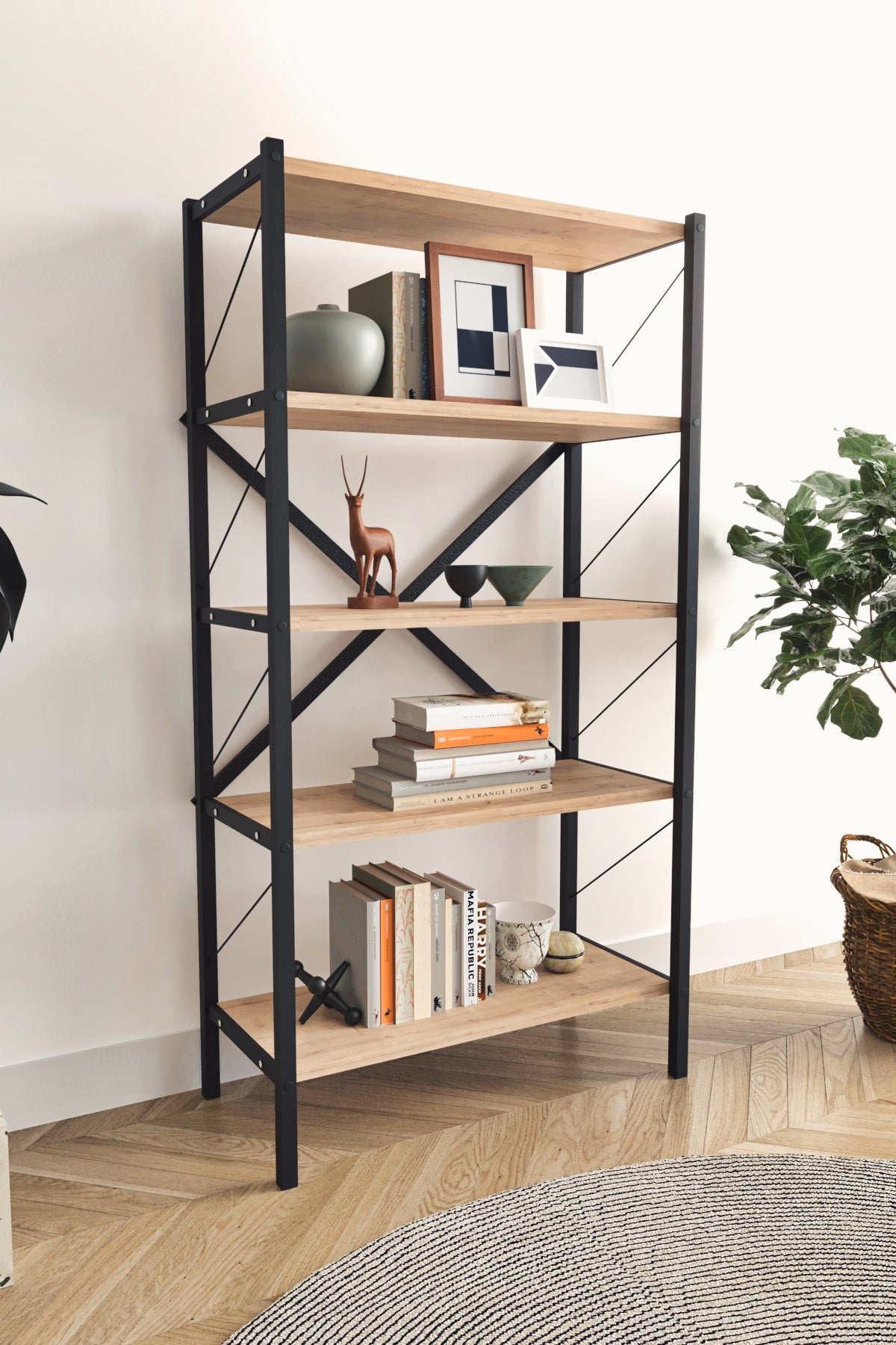 Raft Cadru Metalic Safir