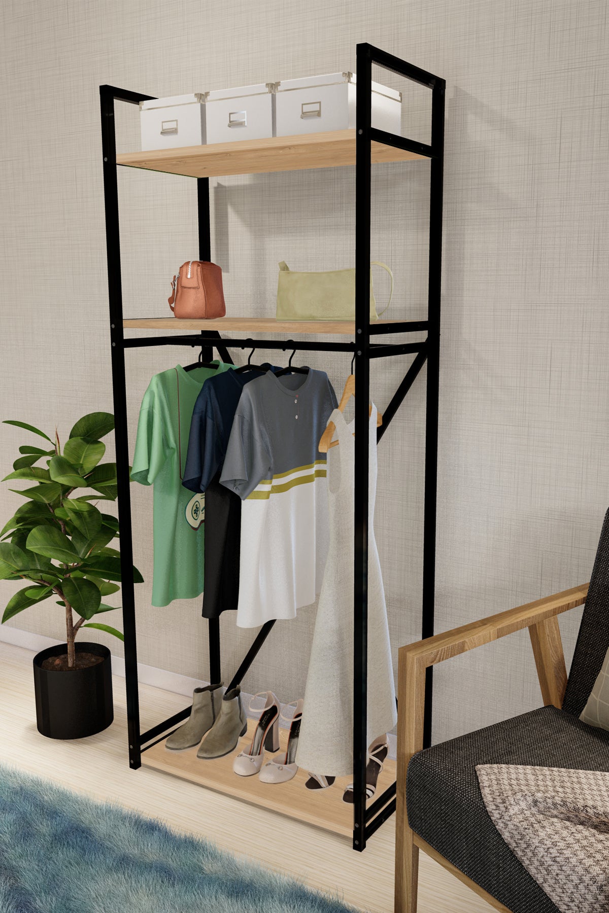 Cuier Metalic De Haine